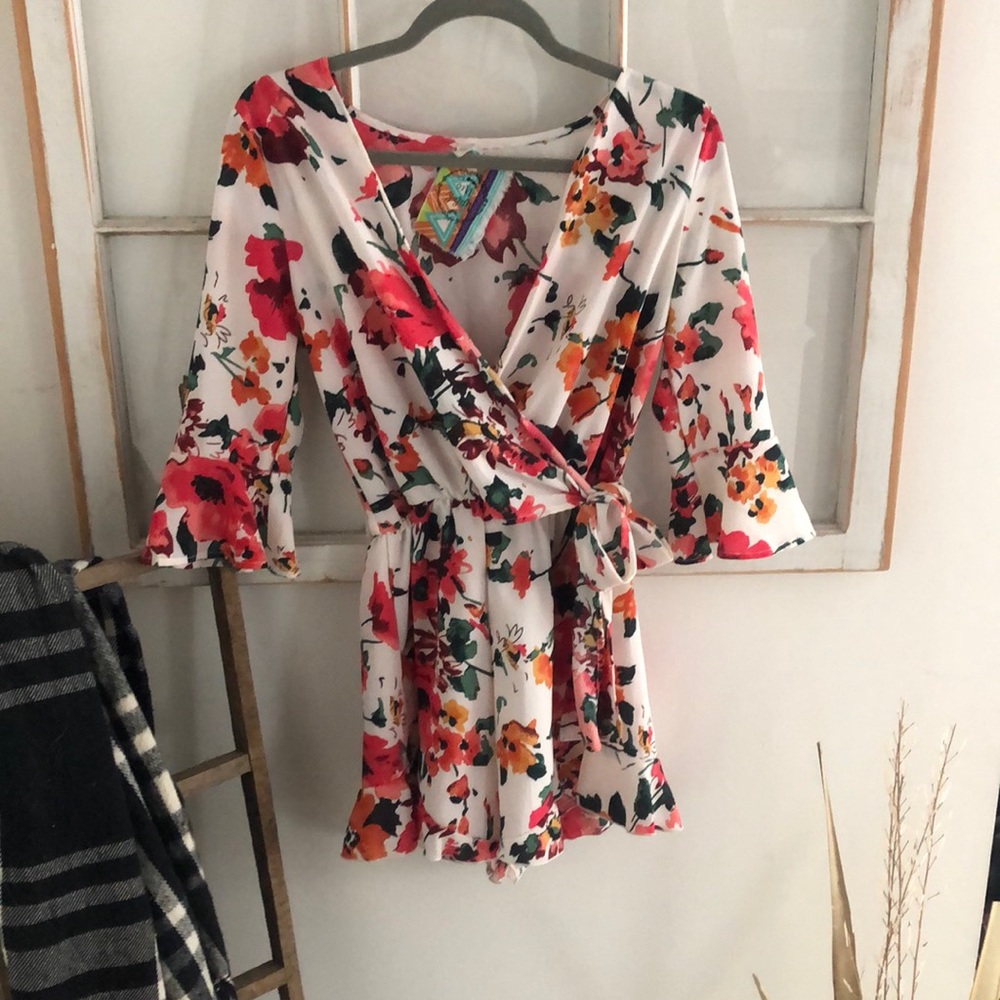 Floral romper
